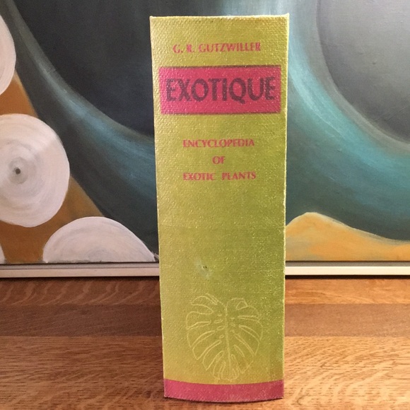 Exotic Plants Storage Book Box - Picture 3 of 8